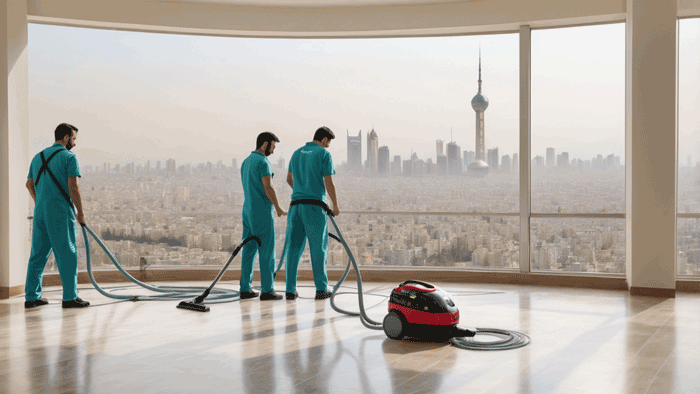 بهترین خدمات نظافت منزل در تهران: راهنمای انتخاب شرکت معتبر