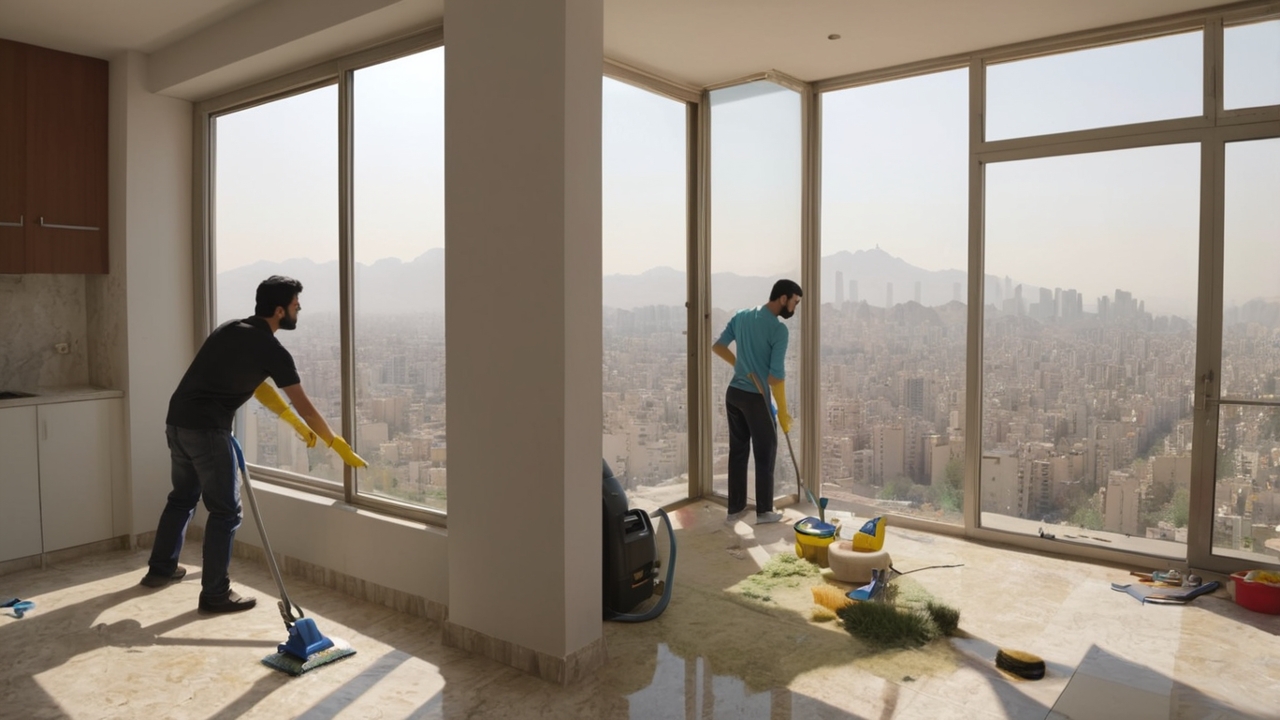 خونه‌تکونی در تهران؛ انجام شخصی یا استفاده از خدمات نظافتی؟ مقایسه کامل