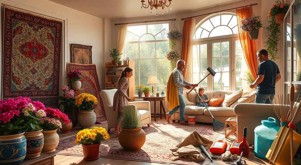 خانه تکانی ویژه عید