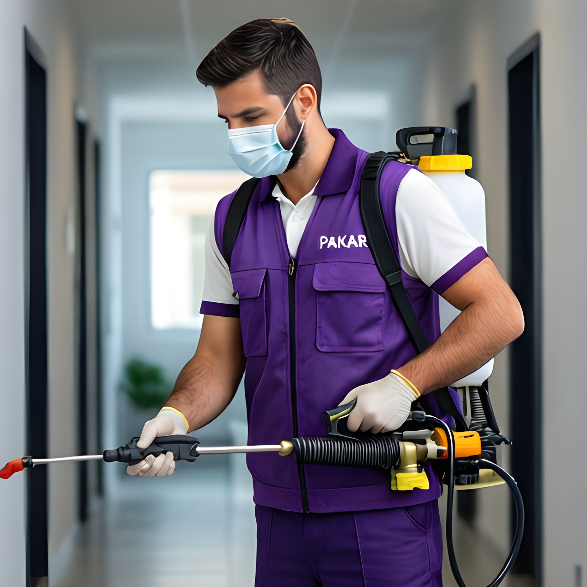 ضدعفونی و سم پاشی