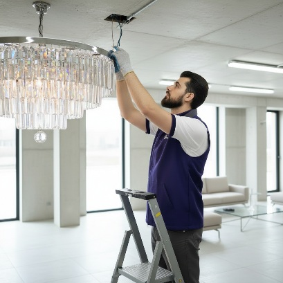 لوستر و چراغ