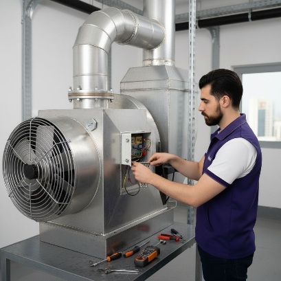 اگزاست فن و سانتریفیوژ