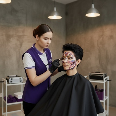 گریم صورت بانوان