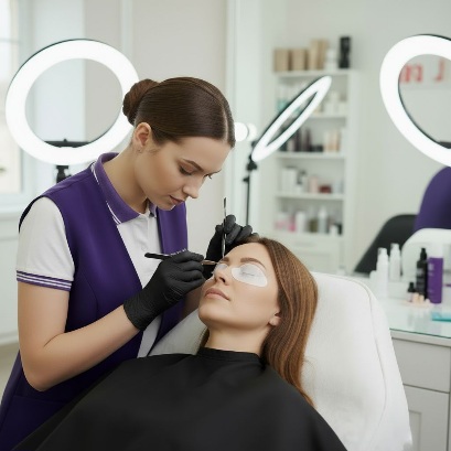 کاشت و اکستنشن مژه