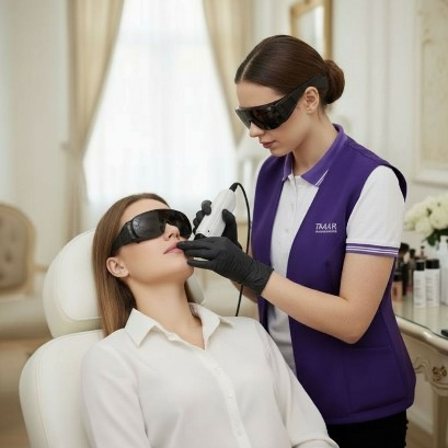 پاک کردن تتو ابرو بانوان