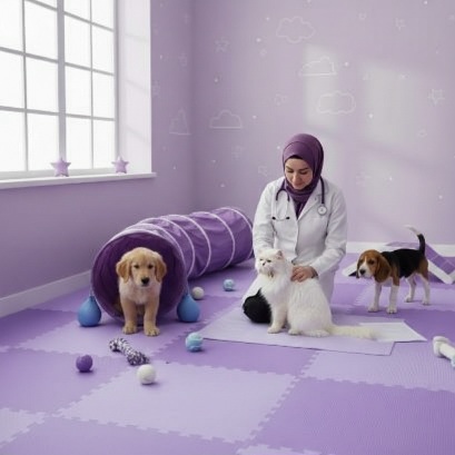 معاینه ودرمان حیوانات