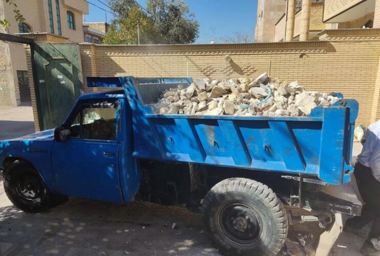 حمل نخاله ساختمانی
